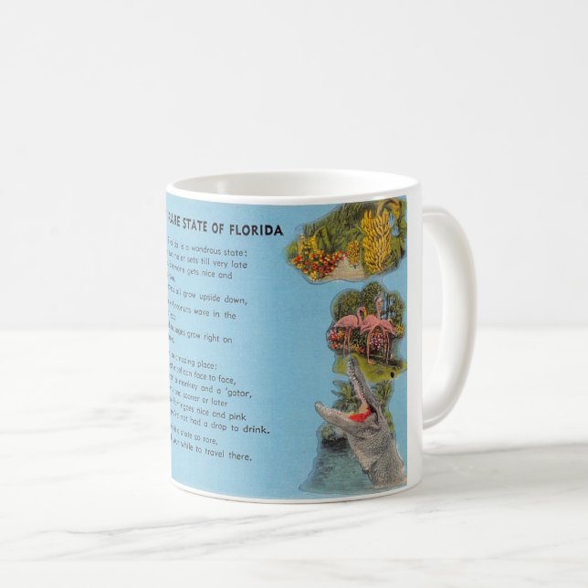 Taza De Café El estado raro de Florida (Anverso derecho)