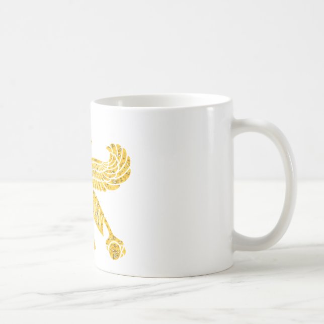 Taza De Café El estándar persa de Cyrus el grande (Derecha)