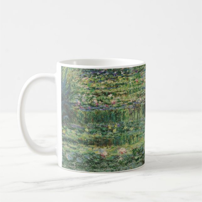 Taza De Café El estanque Water-Lily, la pintura de aceite paisa (Izquierda)
