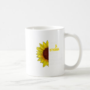 Taza De Café El Estigma Problemas de Conciencia sobre Salud Men