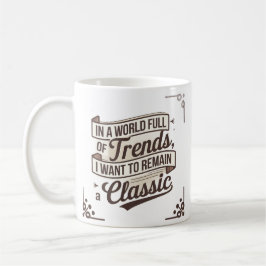 Taza De Café El estilo inmaduro en un mundo de tendencias