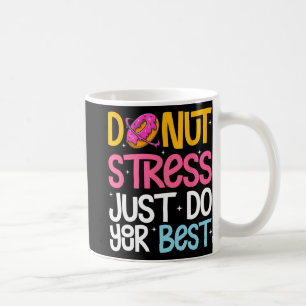 Taza De Café El estrés sólo hace tu mejor rock al profesor del