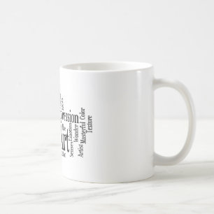 Taza De Café El estudiante de arte creativo de proceso