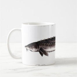 Taza De Café El esturión blanco tituló artículos