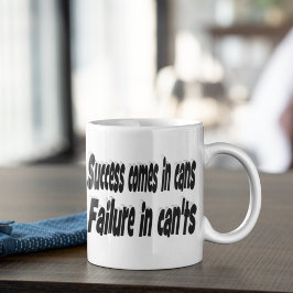 Taza De Café El éxito puede ser una cita motivacional
