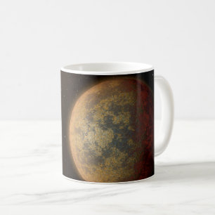 Taza De Café El Exoplaneta Rocky Caliente Hd 219134 B.