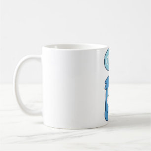 Taza De Café El extraño pingüino cute dice Chill Snowflake
