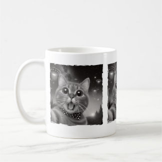 Taza De Café El extraño secuestro de un gato alienígena sorpren
