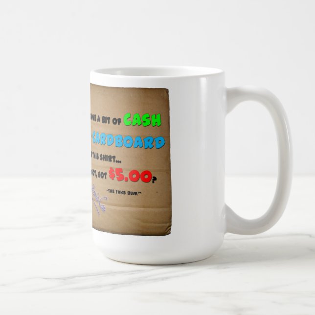 Taza De Café El falso Bum™ - Bum económico - Mug (Derecha)