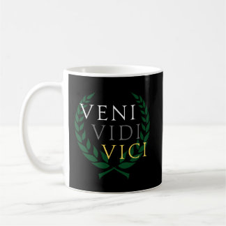 Taza De Café El famoso "Veni Vidi Vici" de Julio César