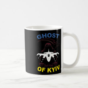 Taza De Café El Fantasma De Kiev Me Mantengo Con Ucrania