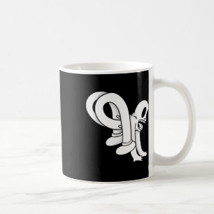 Taza De Café El Fantasma Payaso Twisty Blackwork
