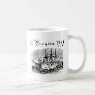 Taza De Café El fiesta como él es 1773
