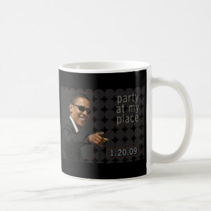 Taza De Café El fiesta de la inauguración de Obama invita