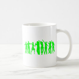 Taza De Café El Fiesta verde