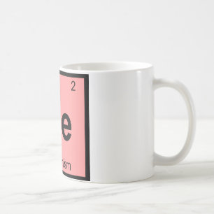 Taza De Café Él - Filosofía del Hedonismo Símbolo Químico