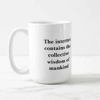 Taza De Café El filósofo del humor seco Chalice ie.