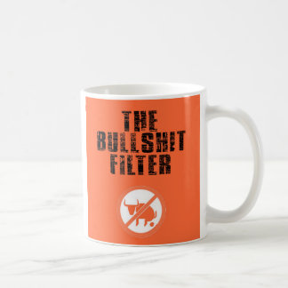 Taza De Café El filtro del Bullshit