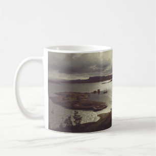 Taza De Café El fiordo de Sandvik de Hans Gude