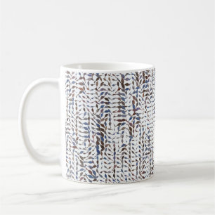 Taza De Café El fondo conceptual deja un patrón de dibujo. Styl