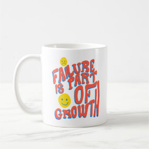 Taza De Café El fracaso es parte del crecimiento – Clásico moti