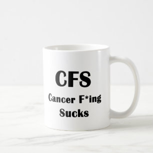 Taza De Café El Freaking del cáncer chupa