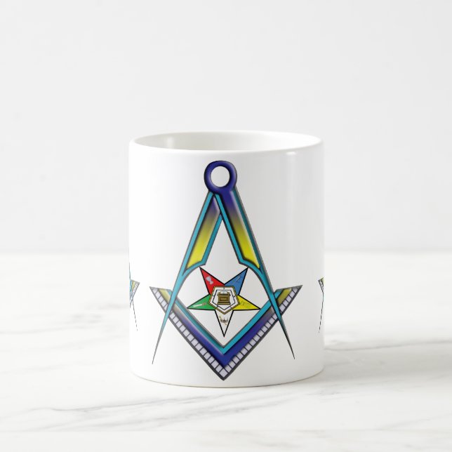 Taza De Café El Freemason de OES (Centro)