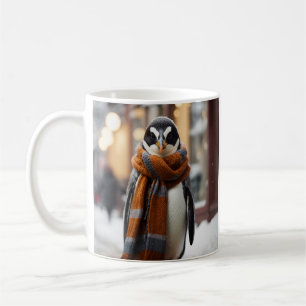 Taza De Café El frío y caprichoso invierno del Penguin Snowy