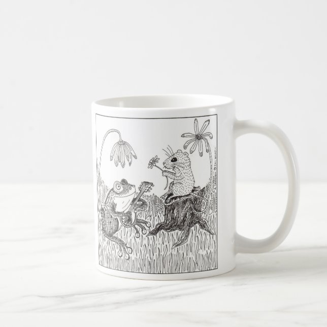 Taza De Café El Froggy fue A-Courtin (Derecha)