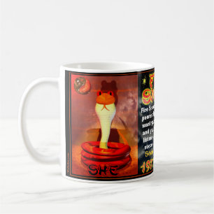 Taza De Café El fuego arrastra 1977 nacido, 2037