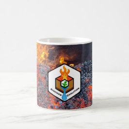 Taza De Café El fuego hace que Biochar Mug