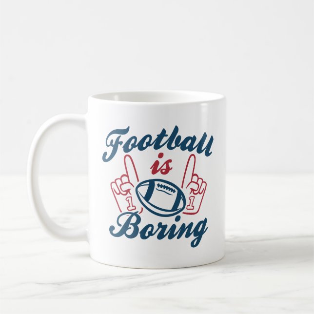 Taza De Café El fútbol es aburrido (Izquierda)