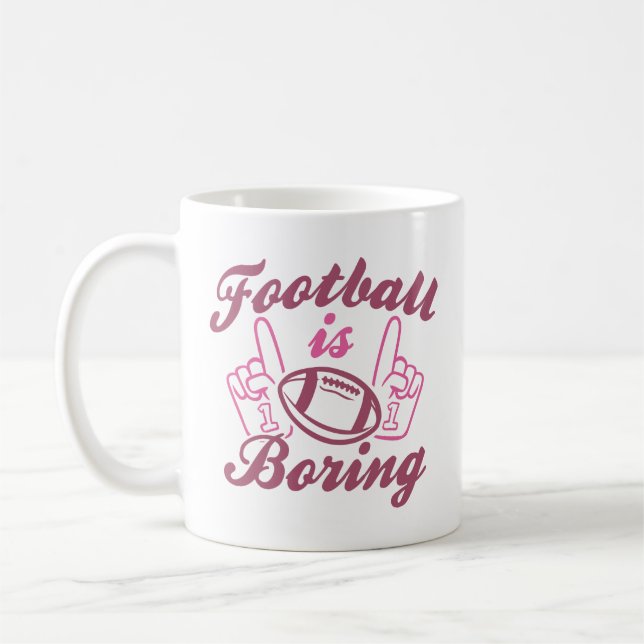 Taza De Café El fútbol es aburrido (Izquierda)