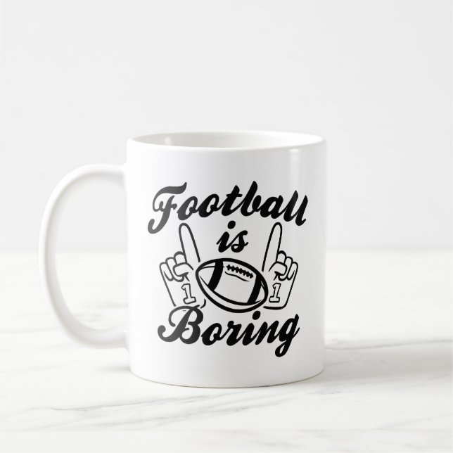 Taza De Café El fútbol es aburrido (Izquierda)
