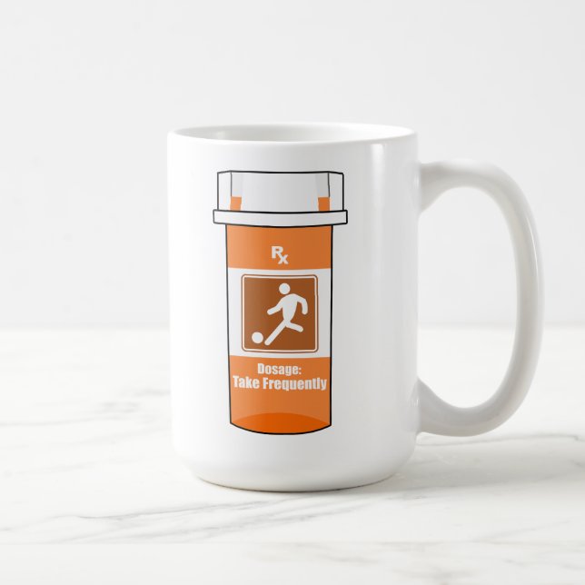 Taza De Café El fútbol es mi droga (Derecha)