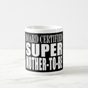 Taza De Café El futuro de las mamás es un bebé que duchará a