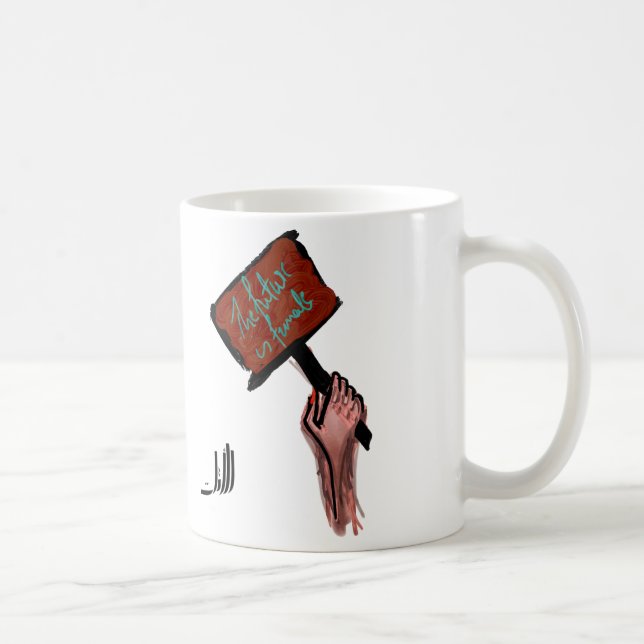 Taza De Café El futuro es femenino (Derecha)