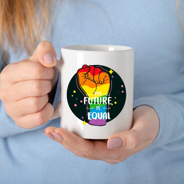 Taza De Café El futuro es igual de alto (Subido por el creador)