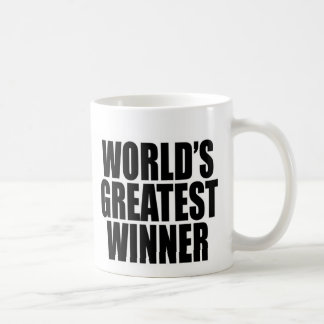 Taza De Café El ganador más grande del mundo