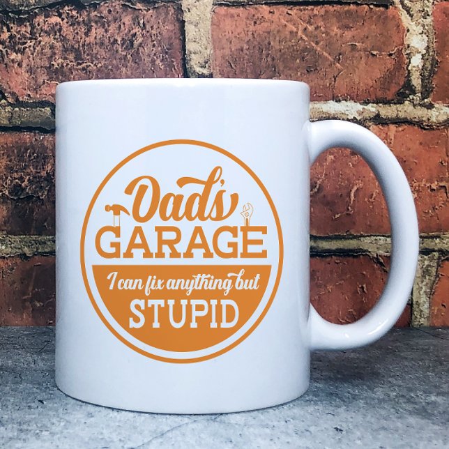 Taza De Café El garaje de papá gracioso (Subido por el creador)