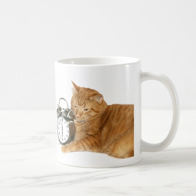 Taza De Café El gatito despierta (Derecha)