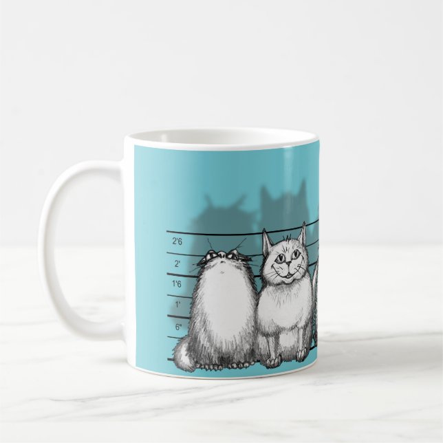 Taza De Café El gatito usual (Izquierda)