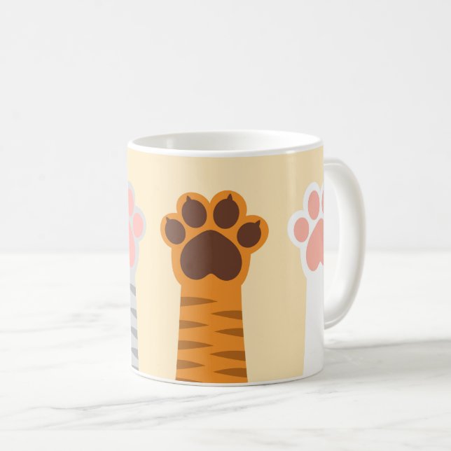 Taza De Café El gato atrapa la mugre (Anverso derecho)