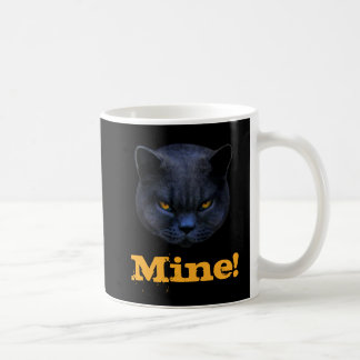 Taza De Café ¡El gato cruzado divertido dice los míos!