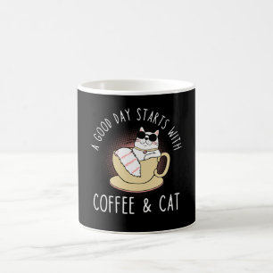 Taza De Café El gato del café dice
