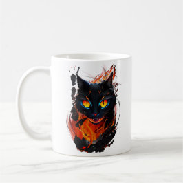 Taza De Café El gato del infierno