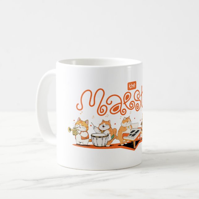 Taza De Café El gato maestro (Anverso izquierdo)
