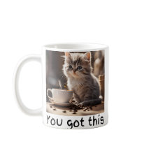 el gato tiene café Mug