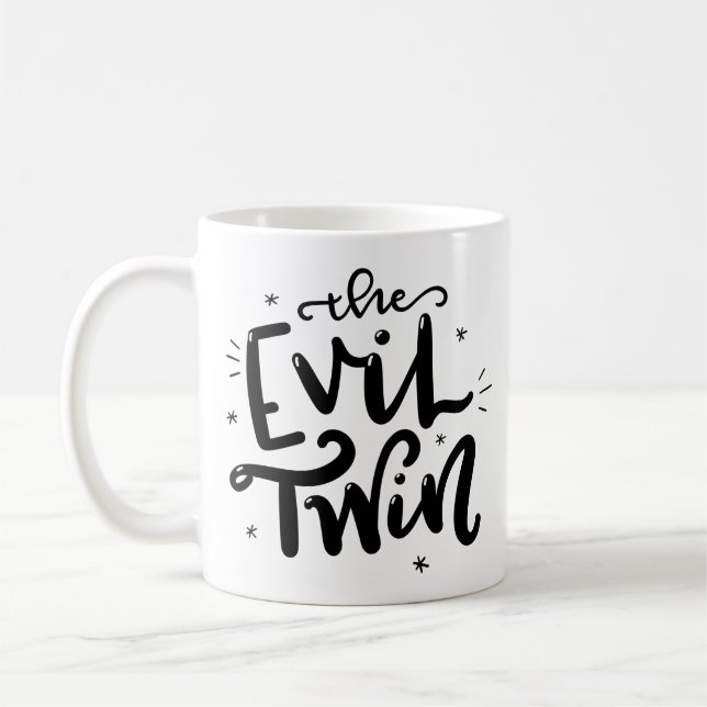 Taza De Café El gemelo malvado, (Izquierda)