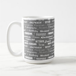 Taza De Café El género del libro del novelista